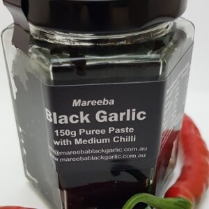 150g Mareeba Black Garlic Chilli Paste - Medium