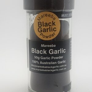50g Mareeba Black Garlic Powder - Shaker
