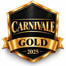 Carnivale Gold 2025 Shield Emblem